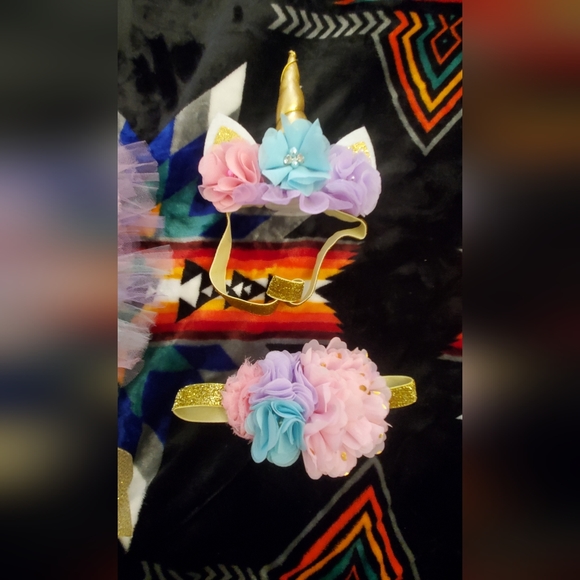 1st birthday tutu and headbands - Picture 2 of 2